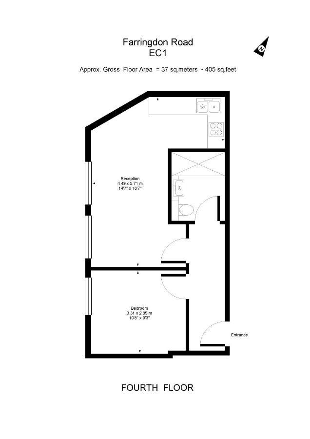 Heinze Flat 402 - One Bedroom Fourth Floor Flat By City Living Londra Esterno foto